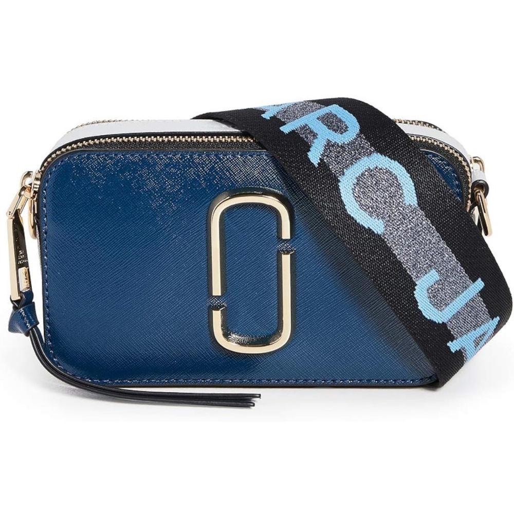 MARC JACOBS the snapshot shoulder blue. Used 1 time. Have tags